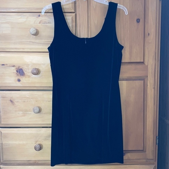 Virgo | Black Velvet Formal Mini Dress Cropped Sparkle Jacket 10 - Picture 3 of 9